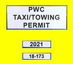 prince william taxi permit 2021 